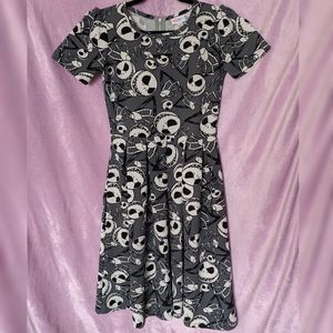 💀 Lularoe Jack Skellington Amelia dress !